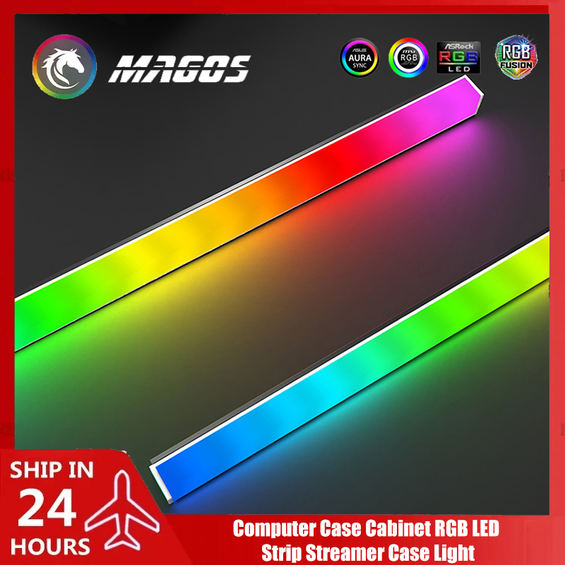 Led Gaming Light Strip - Desktop Computer Cabinet RGB LED Strip
