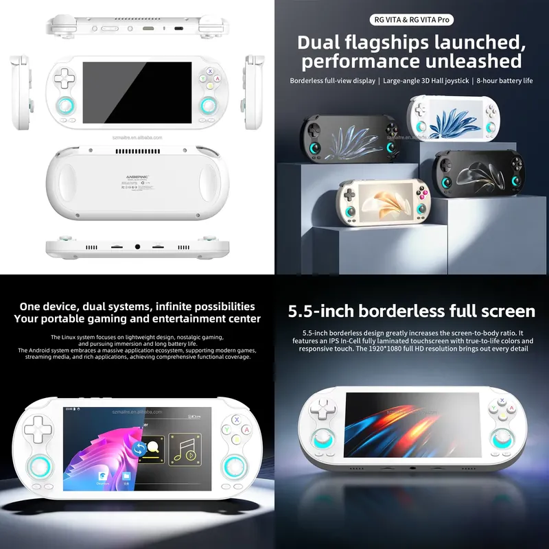 Gaming Console Handheld - 【CHIMU HOME】 5.5 inch touchscreen handheld