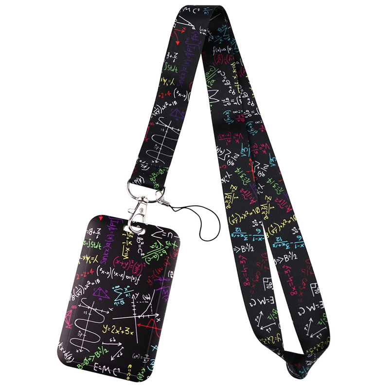 Chemistry Math Keychain Lanyar - Gaming Card Holder ulasan dan harga