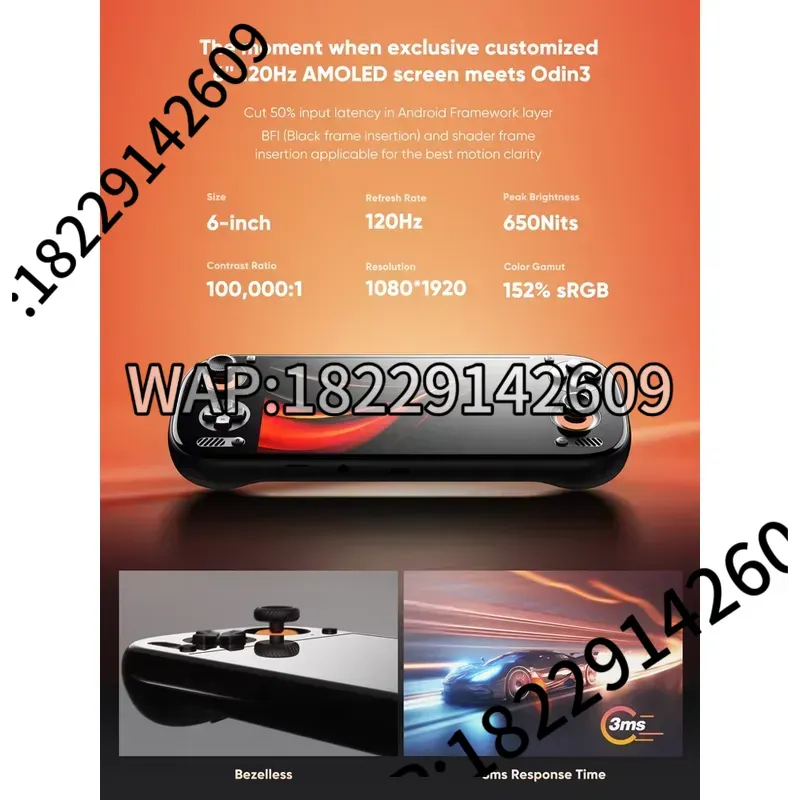 AYN Odin 3 Gaming Console Hand - Gaming Console Handheld ulasan dan harga