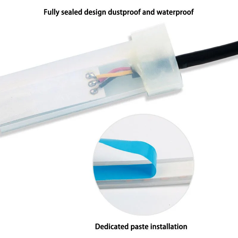 2 Pcs Car DRL Flexible Waterpr - Led Gaming Light Strip ulasan dan harga