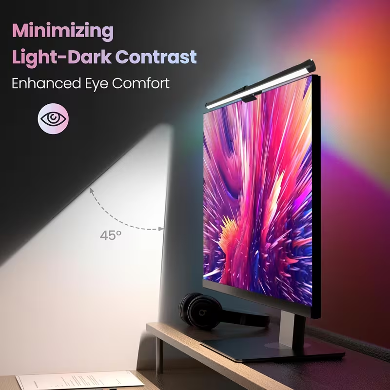 Monitor Light Bar LED Computer - Led Gaming Light Strip ulasan dan harga