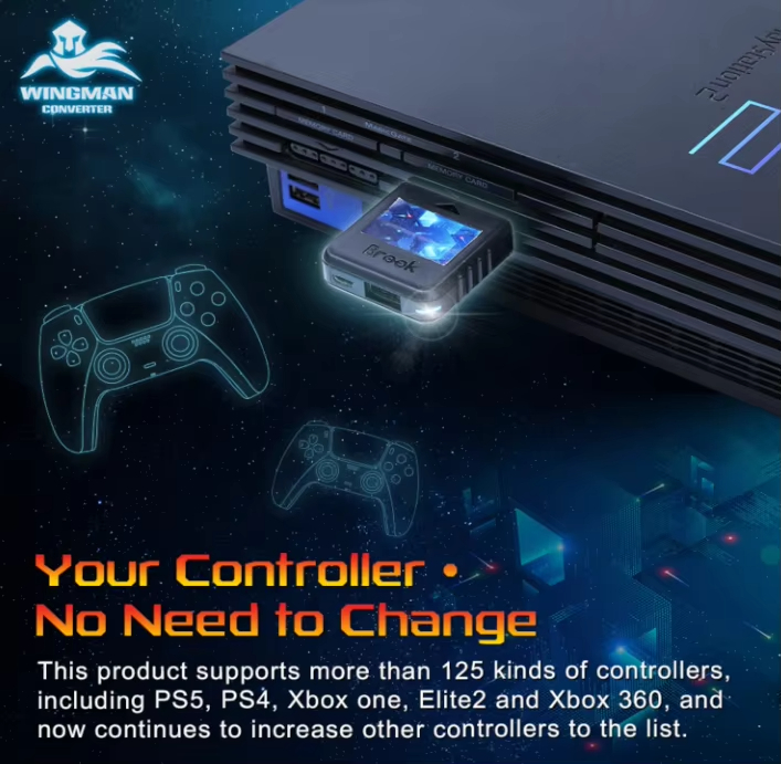 PS2 Wingman Brook Converter fo - Microsoft Controller Elite Series 2 ulasan dan harga