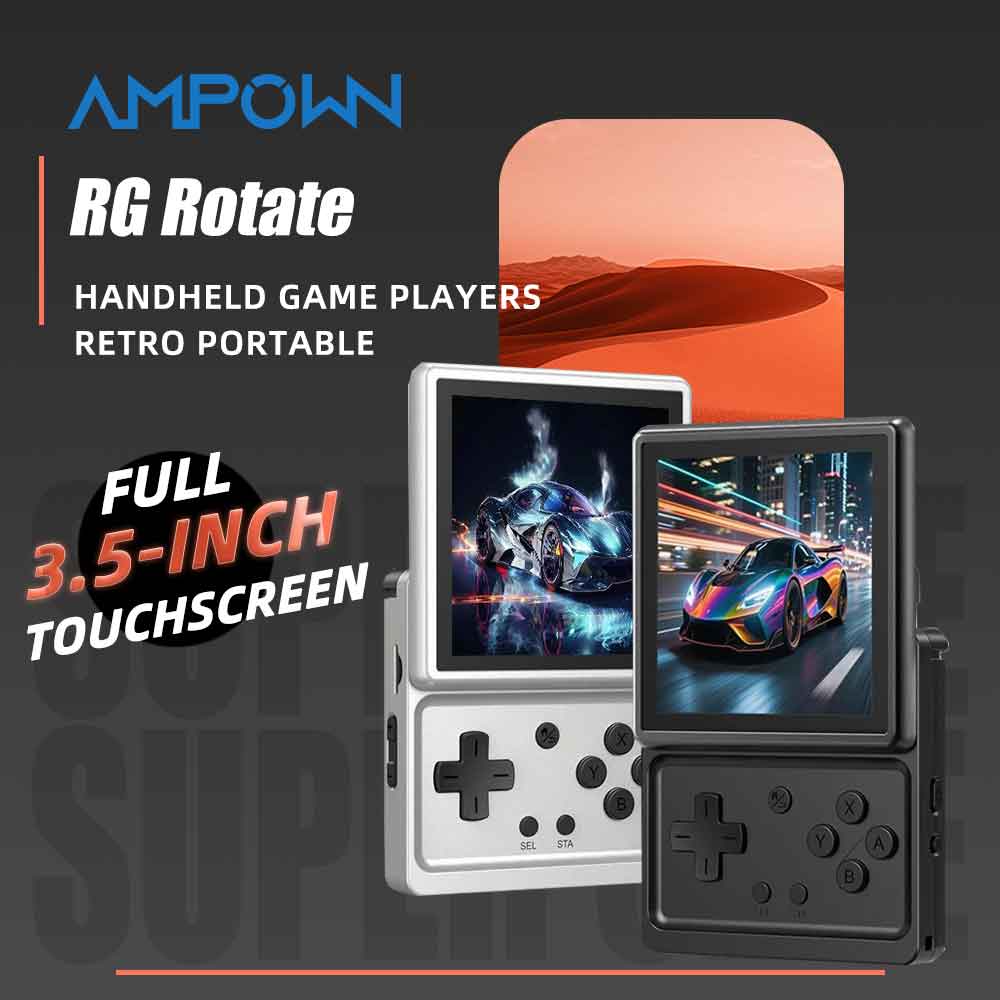 ANBERNIC RG Rotate Android Han - Gaming Console.Emulators ulasan dan harga