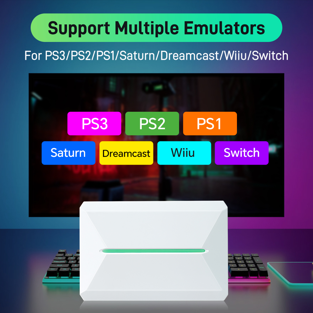 Playnite&Retrobat 500GB Game H - Gaming Console.Emulators ulasan dan harga