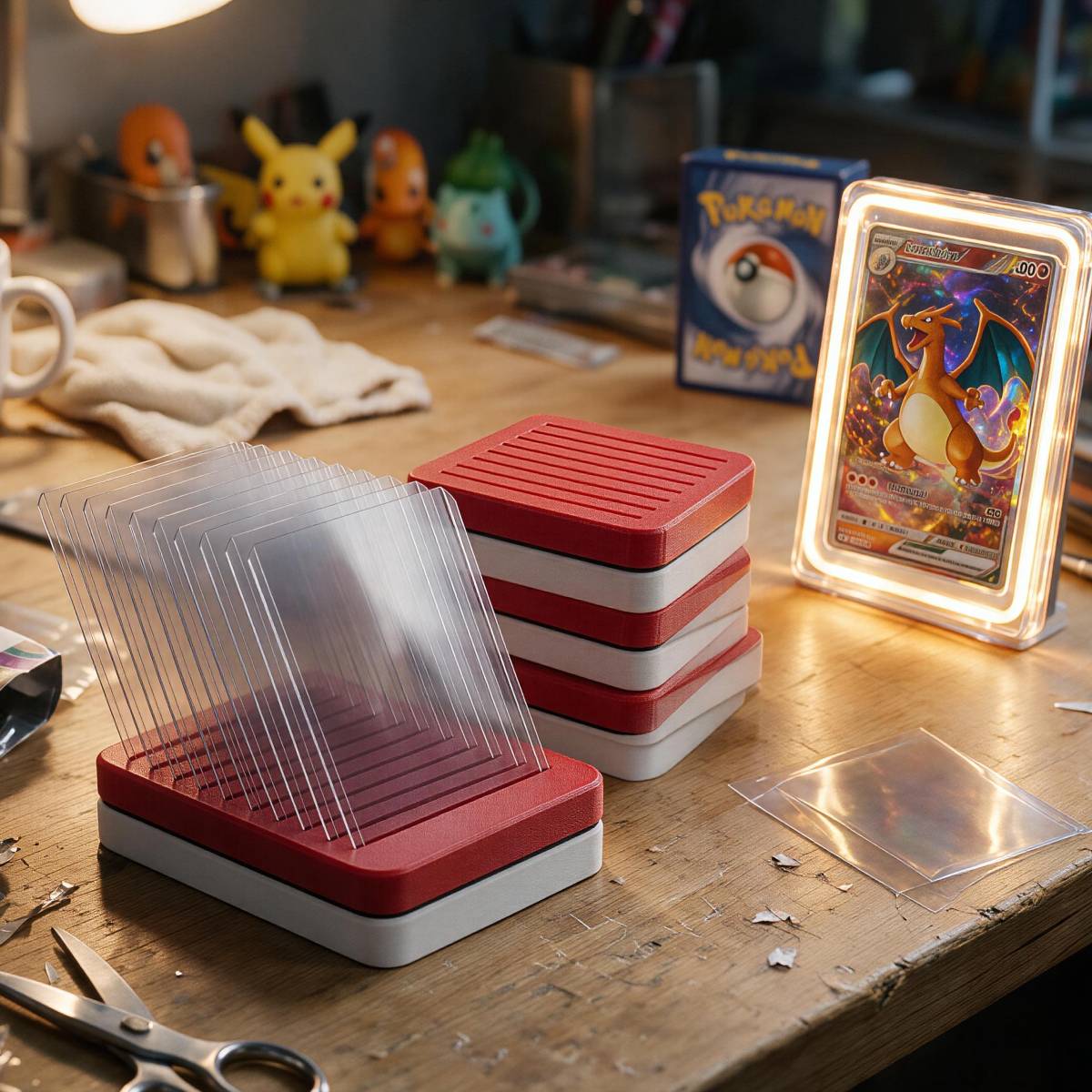 Desktop PLA Card Display Frame - Gaming Card Holder ulasan dan harga