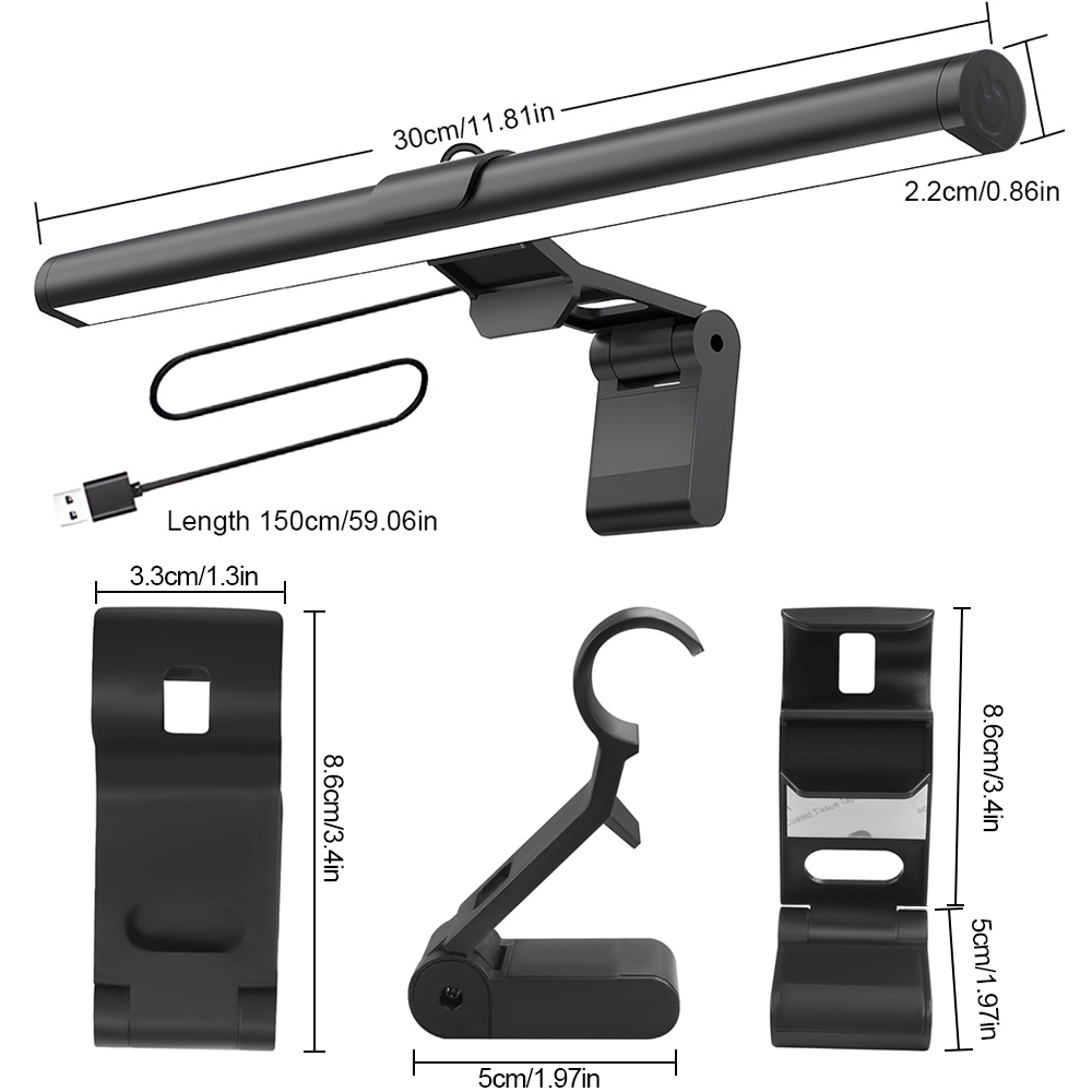 Desktop PC Monitor Screen Hang - Led Gaming Light Strip ulasan dan harga
