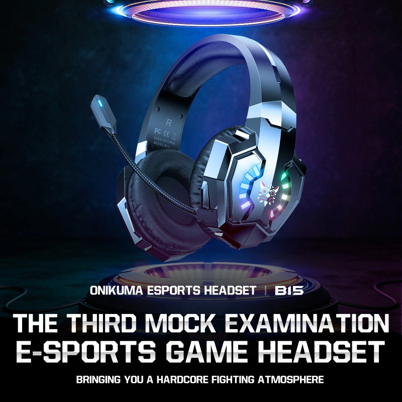 ONIKUMA B15 Gaming Headset Wir - Gaming Console In Amazon ulasan dan harga