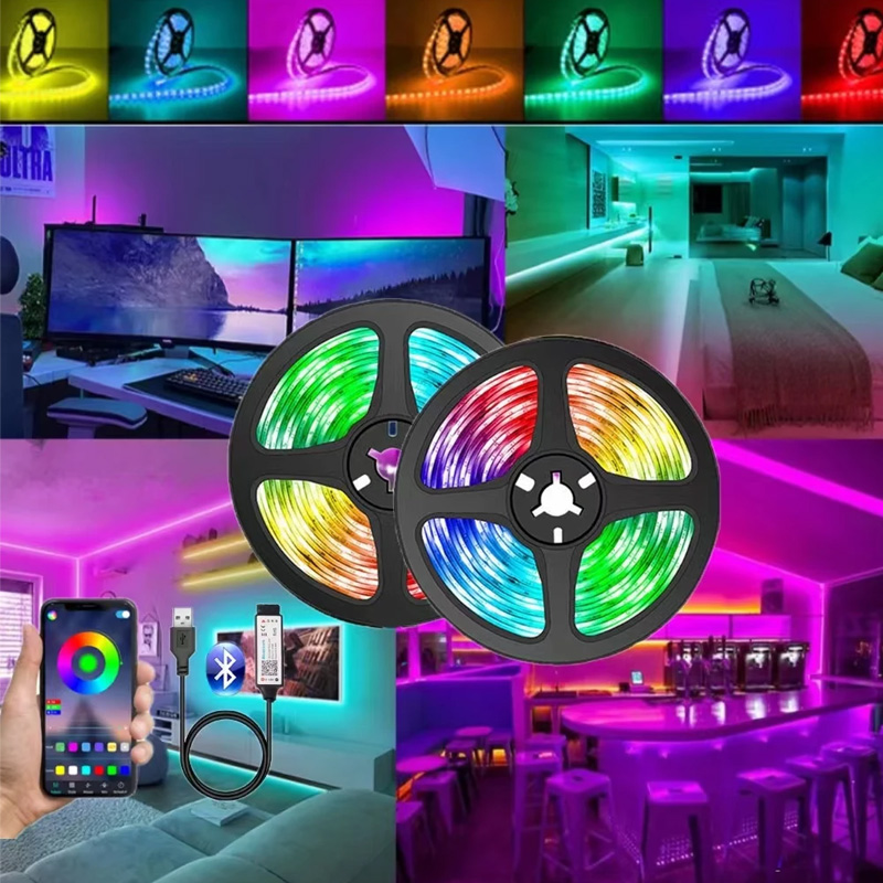 USB Led Strip Lights DC 5V RGB - Led Gaming Light Strip ulasan dan harga