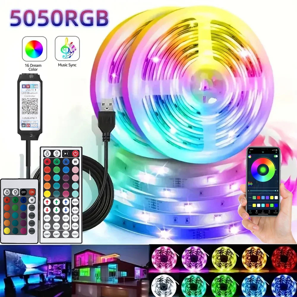 Smart RGB LED Gaming Light Str - Led Gaming Light Strip ulasan dan harga