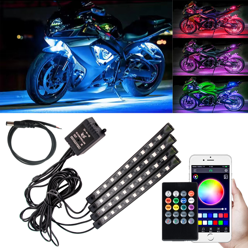 LED Motorcycle Car Atmosphere  - Led Gaming Light Strip ulasan dan harga