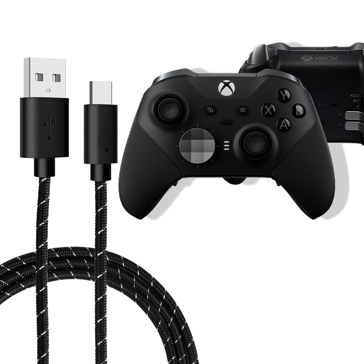USB-C Charging Cable USB Type- - Microsoft Controller Elite Series 2 ulasan dan harga