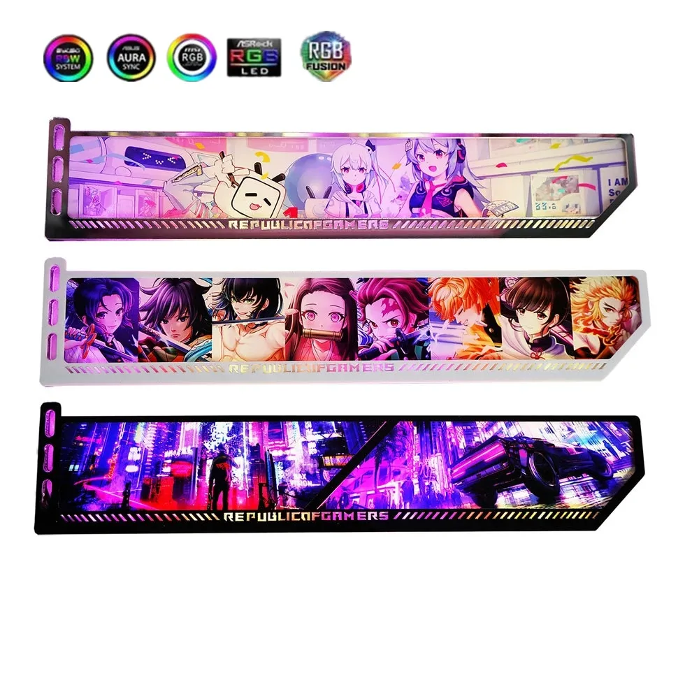 ARGB Graphics Card Bracket,Cus - Gaming Card Holder ulasan dan harga