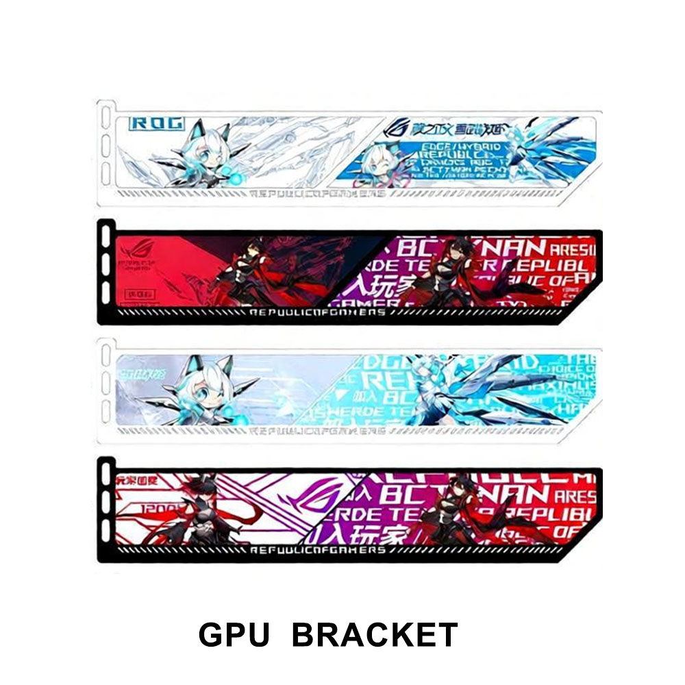 Customize RGB VGA Holder 5V/12 - Gaming Card Holder ulasan dan harga