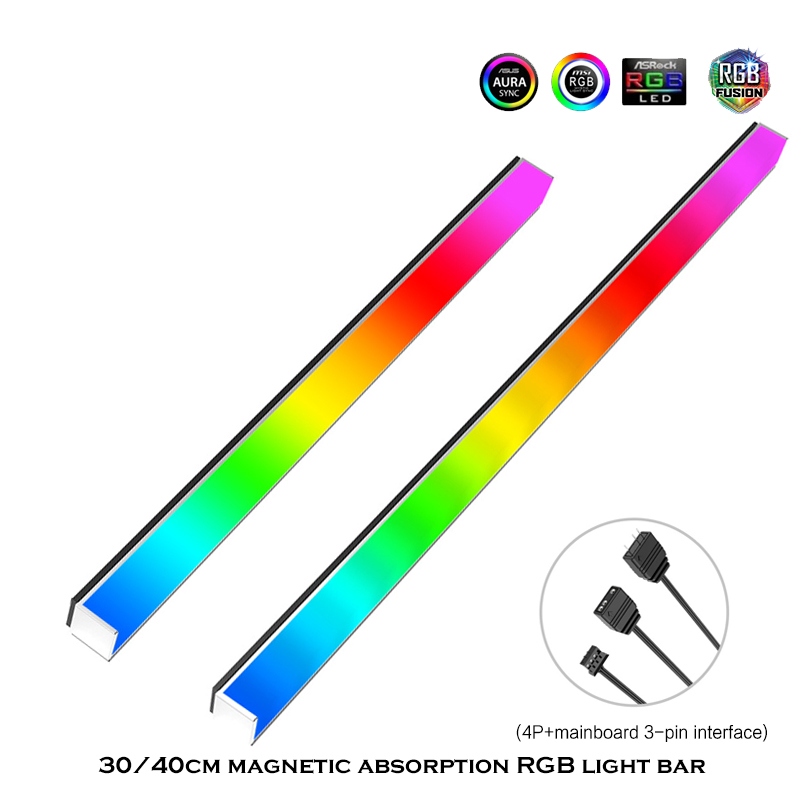 Desktop Computer Cabinet RGB L - Led Gaming Light Strip ulasan dan harga
