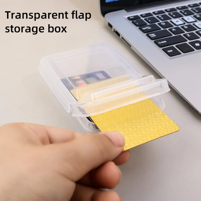 200-50Pcs Card Transparent Sle - Gaming Card Holder ulasan dan harga