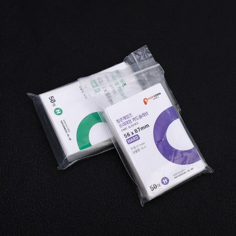 200-50Pcs Card Transparent Sle - Gaming Card Holder ulasan dan harga