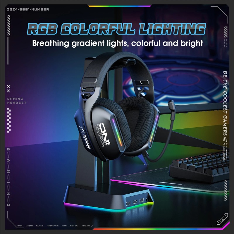 ONIKUMA GT808 Gaming Headset W - Gaming Console In Amazon ulasan dan harga