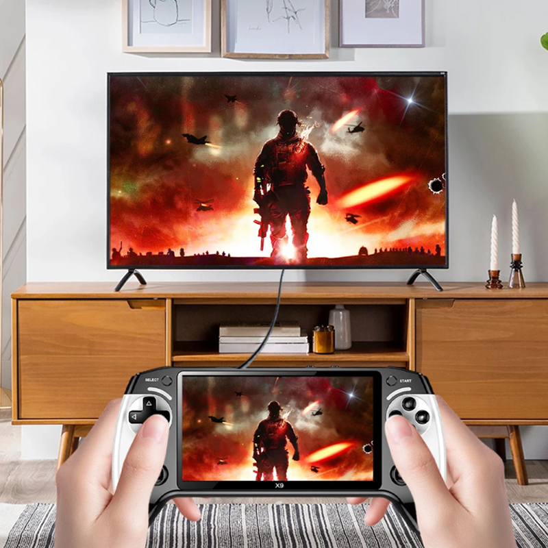 X9 Portable Handheld Game Cons - Gaming Console.Emulators ulasan dan harga