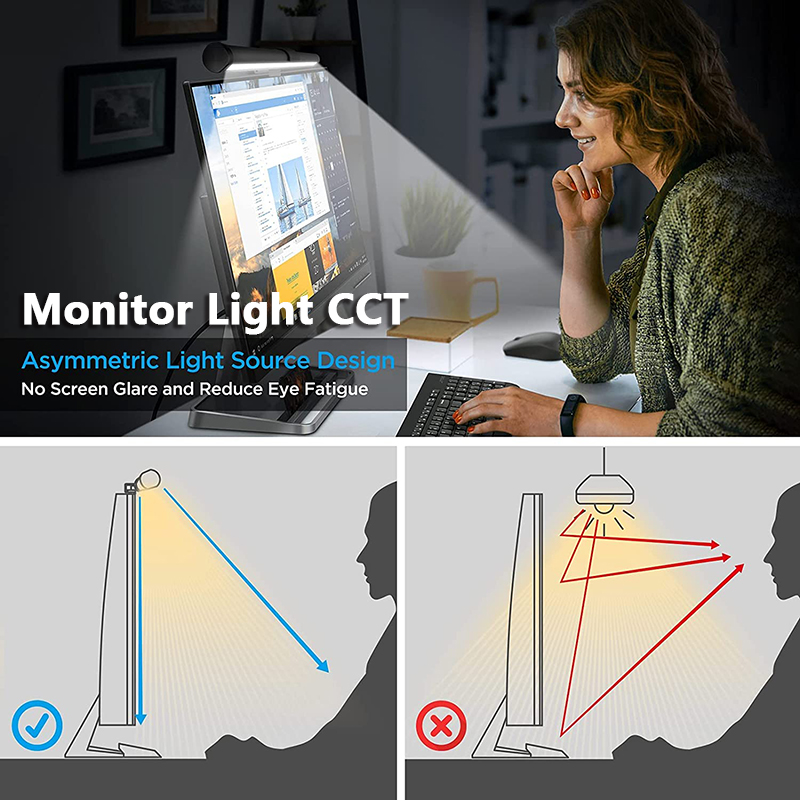 40CM RGB Atmosphere Table Lamp - Led Gaming Light Strip ulasan dan harga