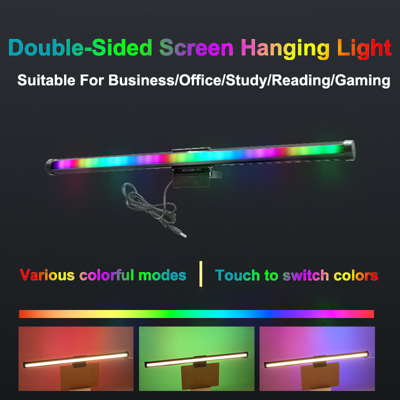 40CM RGB Atmosphere Table Lamp - Led Gaming Light Strip ulasan dan harga