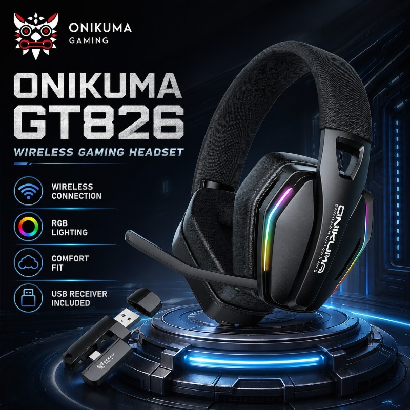 ONIKUMA GT826 Wireless Gaming  - Gaming Console In Amazon ulasan dan harga