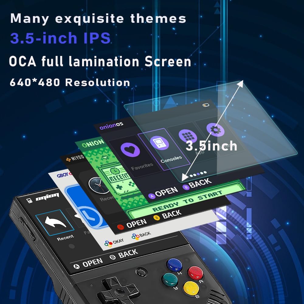 MIYOO Mini Plus Portable Retro - Gaming Console.Emulators ulasan dan harga