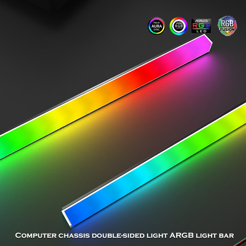 Aluminum Hard Light Bar Dual-S - Led Gaming Light Strip ulasan dan harga