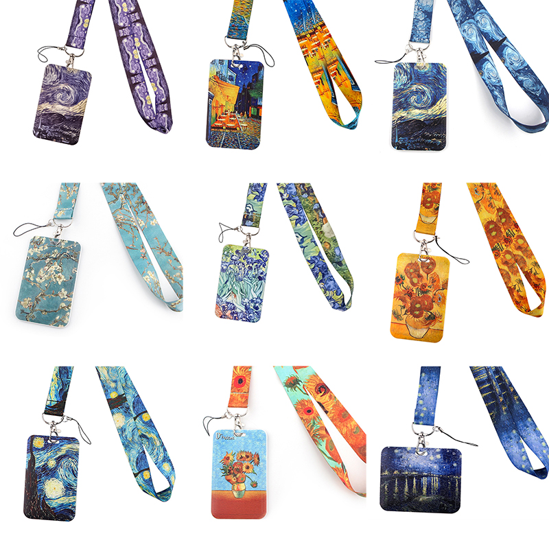 Van Gogh Credential Holder Key - Gaming Card Holder ulasan dan harga