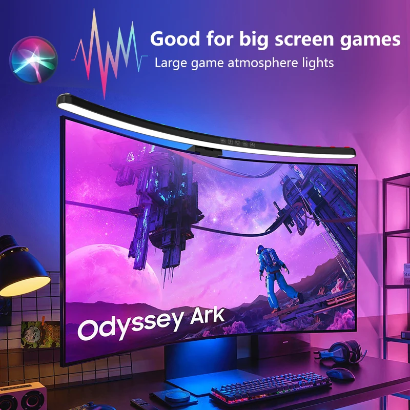 Computer Monitor Light Bar RGB - Led Gaming Light Strip ulasan dan harga