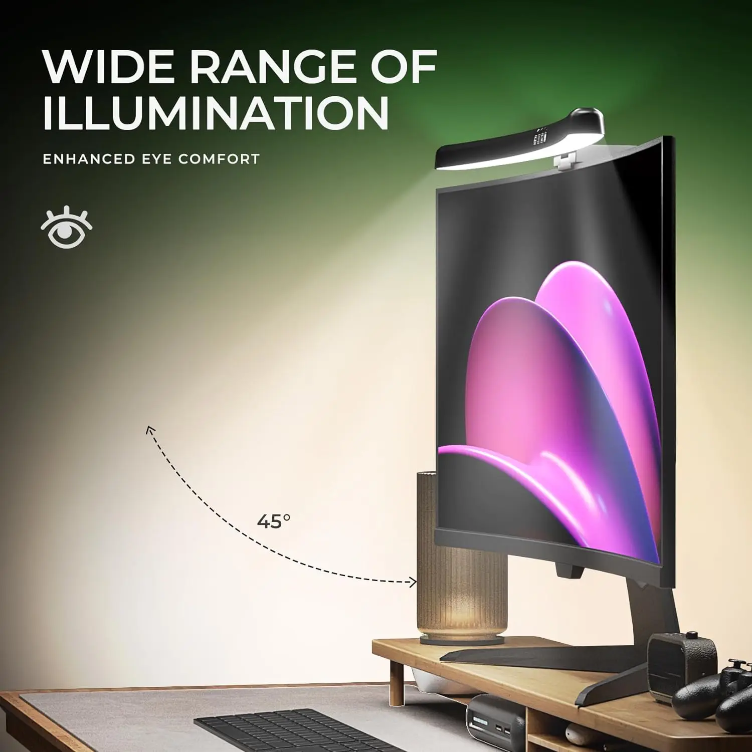 Computer Monitor Light Bar RGB - Led Gaming Light Strip ulasan dan harga