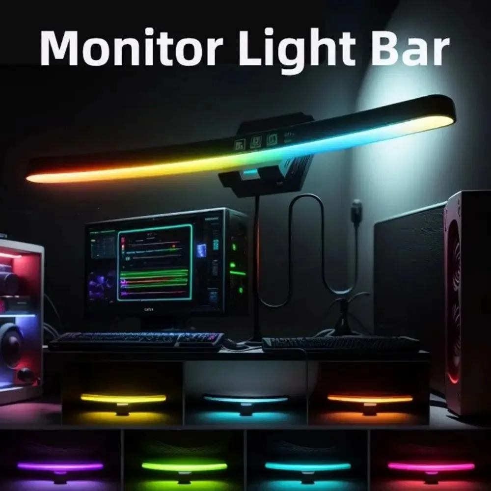 Computer Monitor Light Bar RGB - Led Gaming Light Strip ulasan dan harga